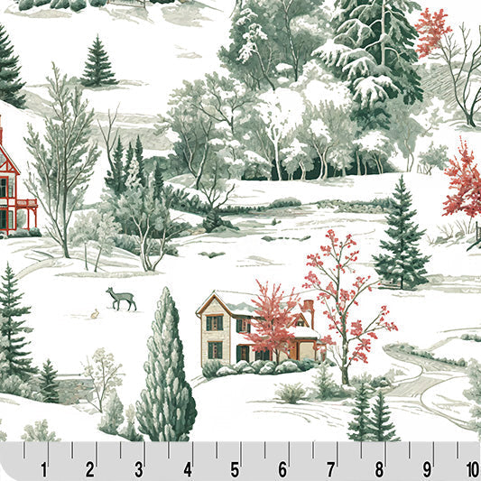 Digital Cuddle Spruce Tinseltown 58" - 60" Fabric per yard
