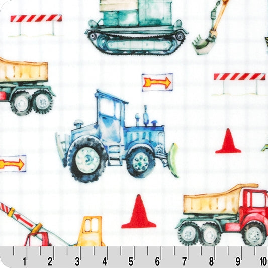 Digital Cuddle Multi Work Site 58" - 60" Fabric per yard