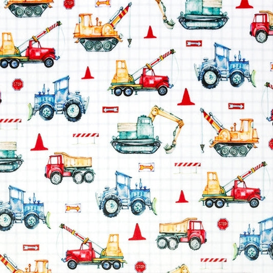 Digital Cuddle Multi Work Site 58" - 60" Fabric per yard