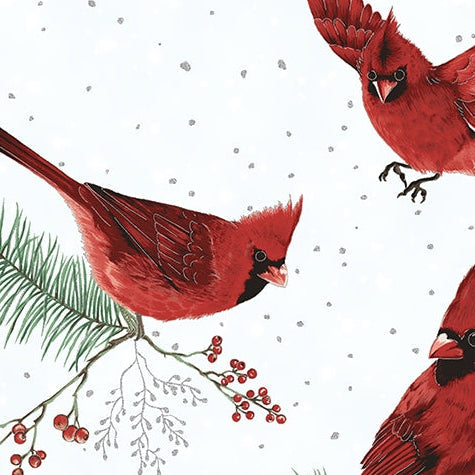 Digital Cuddle Cardinal Hoffman Frost Flight 58" - 60" Fabric per yard