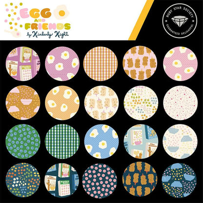 Egg and Friends Ruby Star Society Layer Cake
