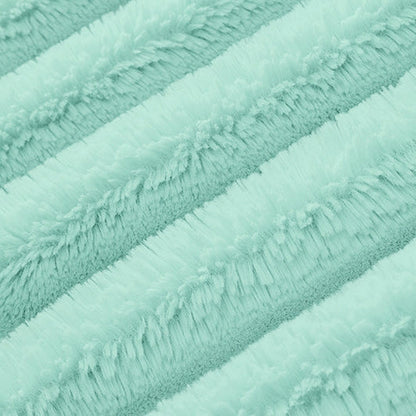 Luxe Cuddle Bunny Aqua Sea 58"/60" Fabric per yard