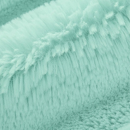 Luxe Cuddle Bunny Aqua Sea 58"/60" Fabric per yard