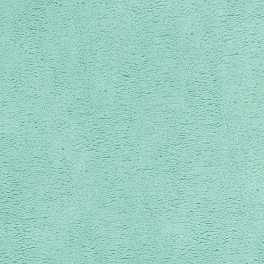 Luxe Cuddle Bunny Aqua Sea 58"/60" Fabric per yard