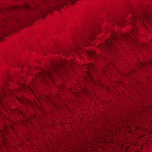 Luxe Cuddle Bunny Cardinal" 58"/60" Fabric per yard