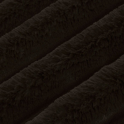 Luxe Cuddle Bunny Espresso 58"/60" Fabric per yard