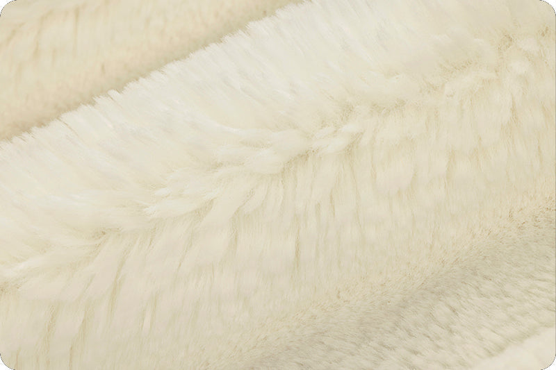 Luxe Cuddle Bunny Natural 58"/60" Fabric per yard