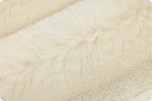 Luxe Cuddle Bunny Natural 58"/60" Fabric per yard