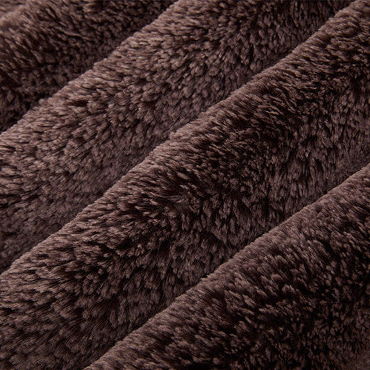 Rum Raisin Luxe Cuddle Arctic Fox 58"/60" Fabric per yard