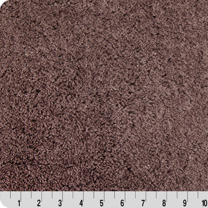 Rum Raisin Luxe Cuddle Arctic Fox 58"/60" Fabric per yard