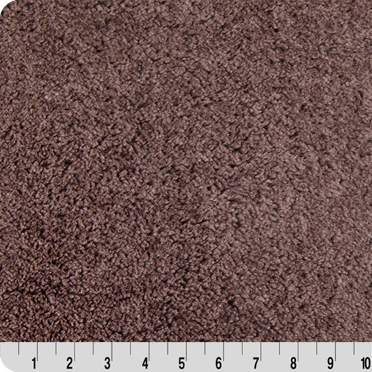 Rum Raisin Luxe Cuddle Arctic Fox 58"/60" Fabric per yard