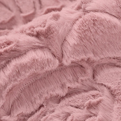 Luxe Cuddle Demi Rose Woodrose 58" - 60" Fabric per yard