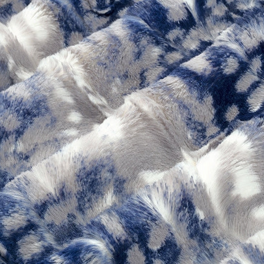 Navy Luxe Cuddle Fawn 58"/60" Fabric per yard