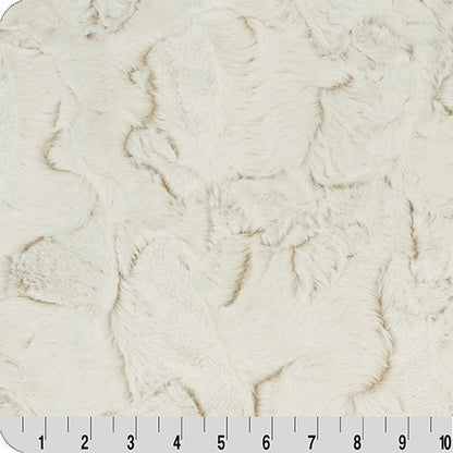 Luxe Cuddle Frosted Hide Camel 58" - 60" Fabric per yard