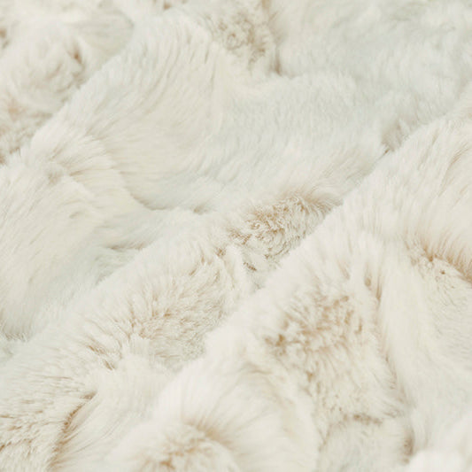 Luxe Cuddle Frosted Hide Camel 58" - 60" Fabric per yard