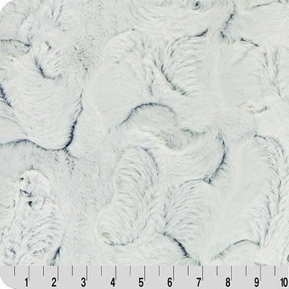 Luxe Cuddle Frosted Hide Navy 58" - 60" Fabric per yard