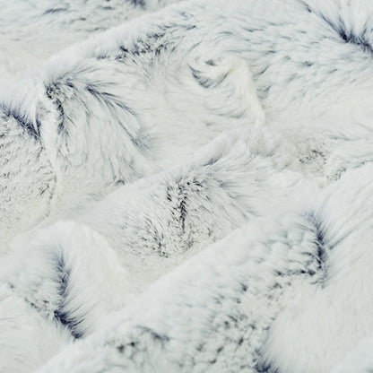 Luxe Cuddle Frosted Hide Navy 58" - 60" Fabric per yard