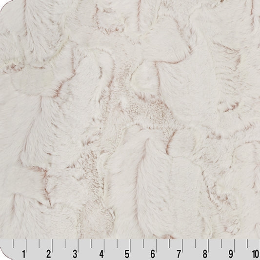 Luxe Cuddle Frosted Hide Rosewater 58" - 60" Fabric per yard