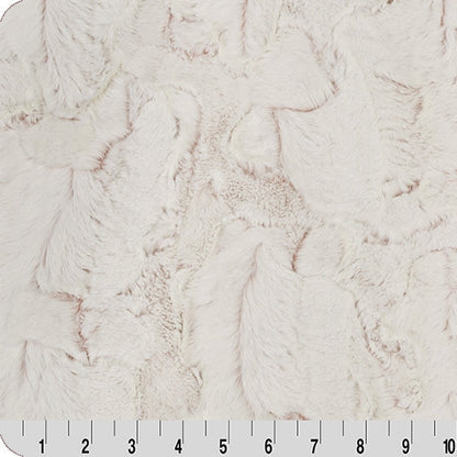 Luxe Cuddle Frosted Hide Rosewater 58" - 60" Fabric per yard