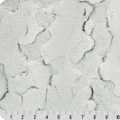 Luxe Cuddle Frosted Hide Titan 58" - 60" Fabric per yard