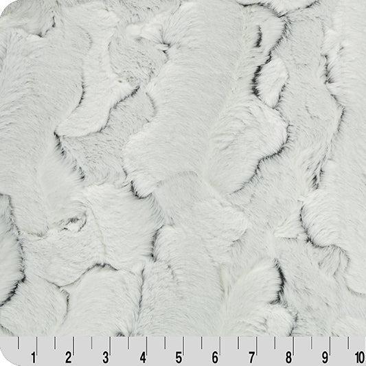 Luxe Cuddle Frosted Hide Titan 58" - 60" Fabric per yard