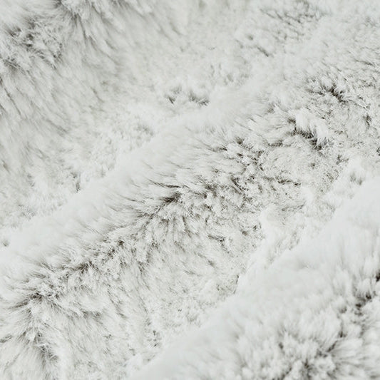 Luxe Cuddle Frost Silver 58"/60" Fabric per yard