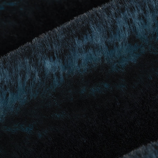 Bayou/Black Luxe Cuddle Frosted Baby Seal 58"/60" Fabric per yard
