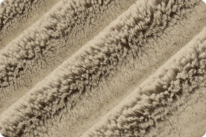 Luxe Cuddle Frosted Baby Seal Chocolate/Almnd 58"/60" Fabric per yard