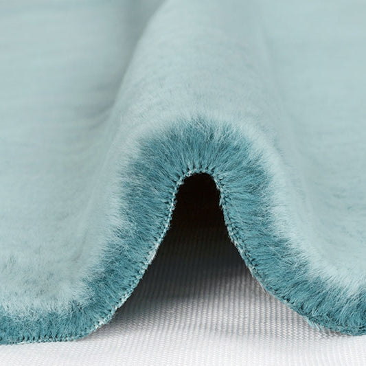 Luxe Cuddle Frosted Baby Seal Teal 58"/60" Fabric per yard