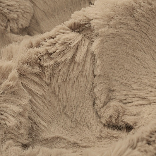 Luxe Cuddle Glacier Simply Taupe 58" - 60" Fabric per yard