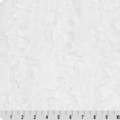 Luxe Cuddle Glacier Snow 58" - 60" Fabric per yard