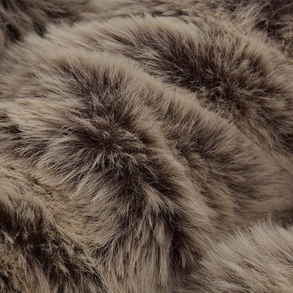 Chocolate/Almnd Luxe Cuddle Iced Milan 58"/60" Fabric per yard