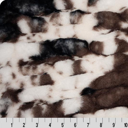 Mudpie Luxe Cuddle Milan Pony Fabric per yard
