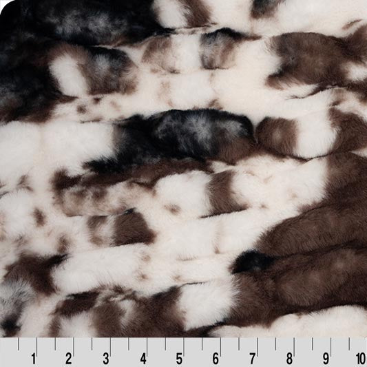 Mudpie Luxe Cuddle Milan Pony Fabric per yard