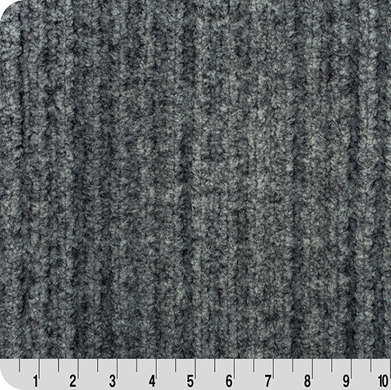 Luxe Cuddle Weave Silver 58" - 60" Fabric per yard