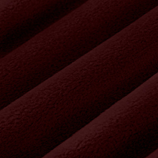 Marshmallow Cuddle Black Cherry 58"/60" Fabric per yard