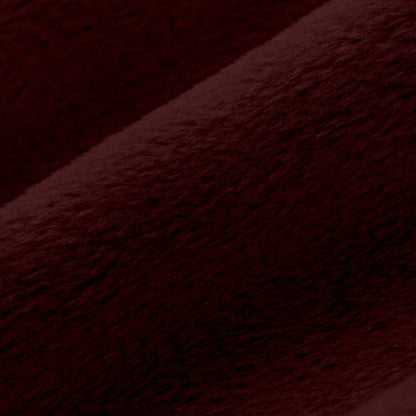 Marshmallow Cuddle Black Cherry 58"/60" Fabric per yard