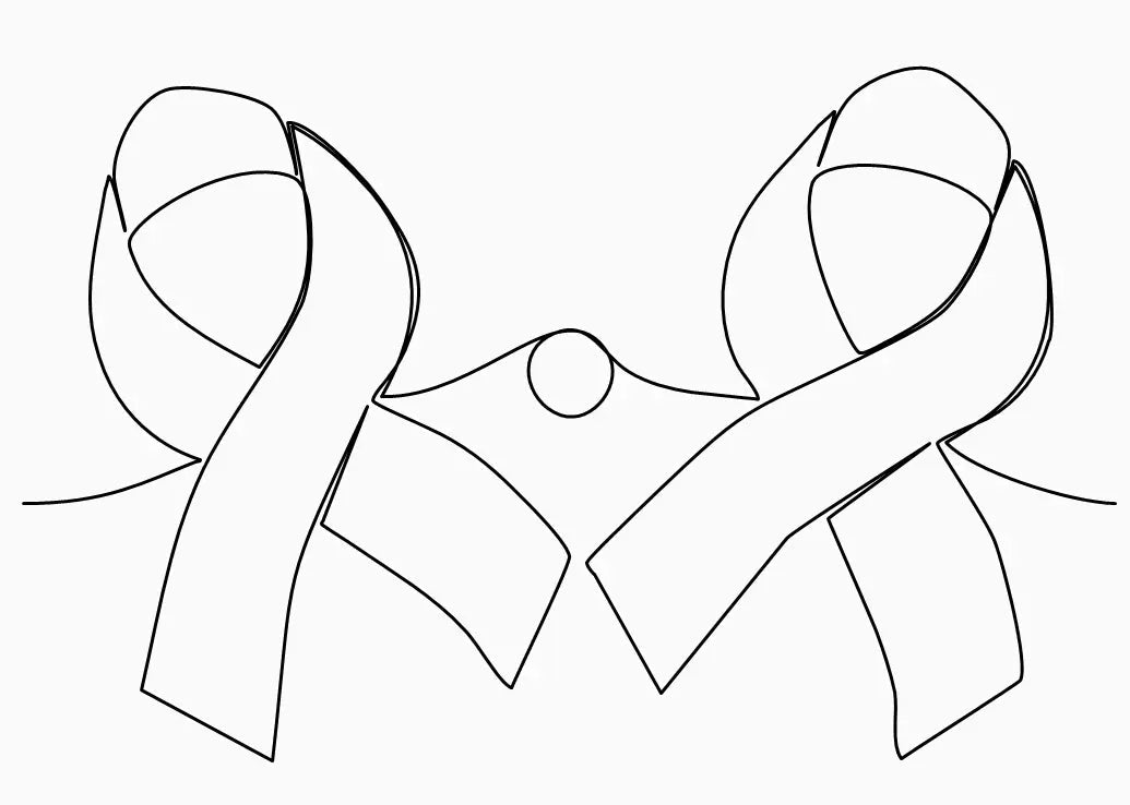 Ribbons of Hope Border