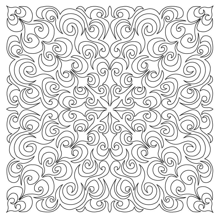 Echo Swirl Meandering Fill