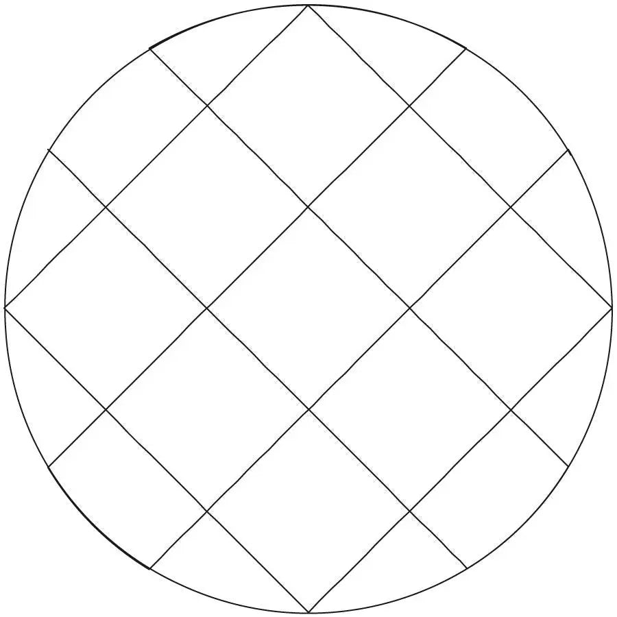 Fleather Circle 9 Block