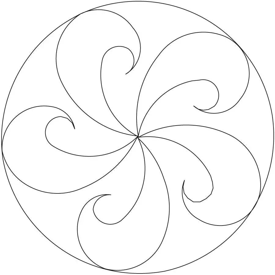 Fleather Circle 13 Block