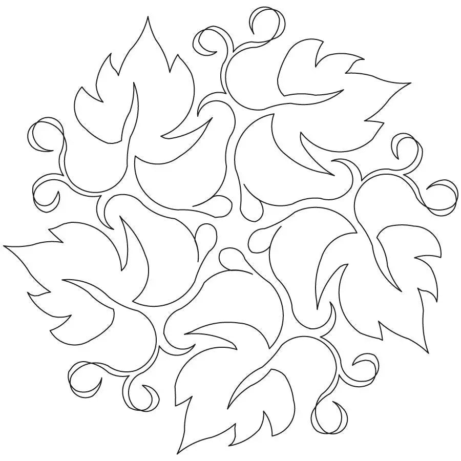 Harvest Pumpkin Leaves Block