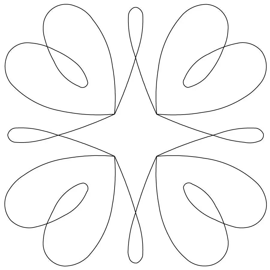 Heart and Loops Block