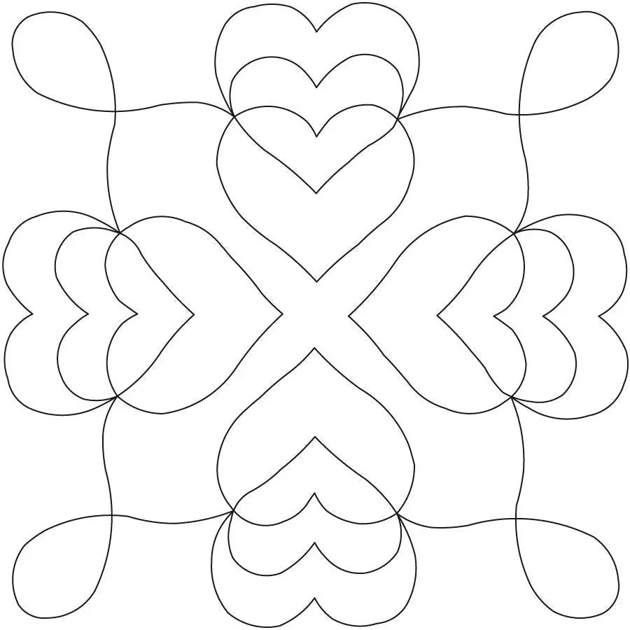 Hearts in Space Block