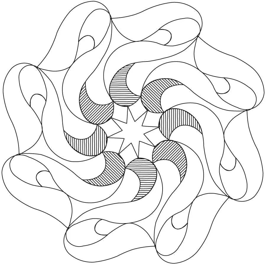 Ribboned Galaxy 2 Block