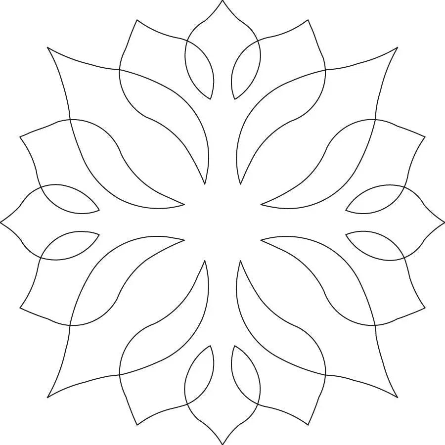 Magic Blooms Block