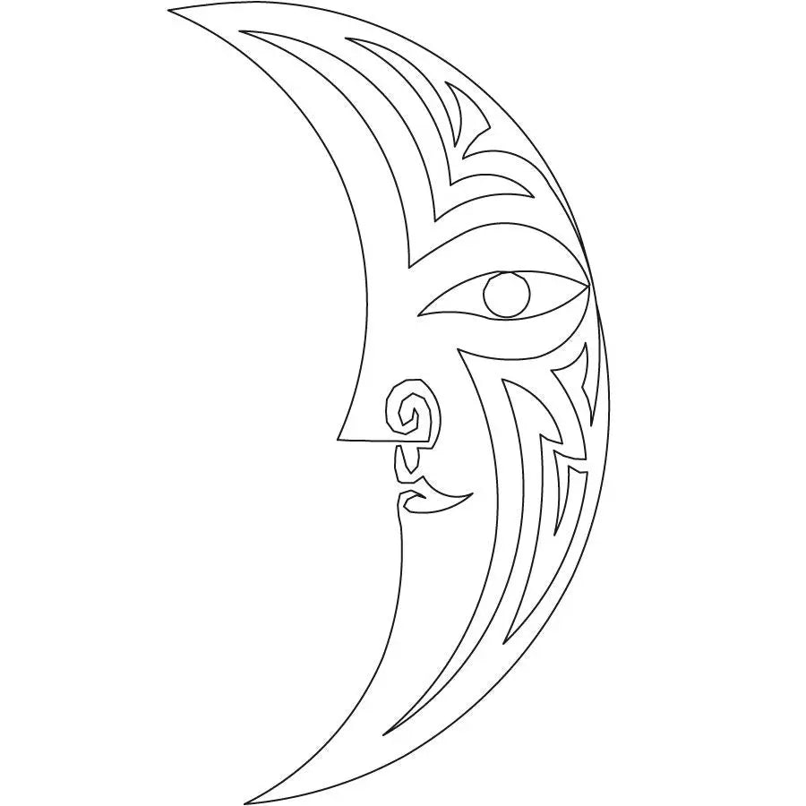 Moon Face Block