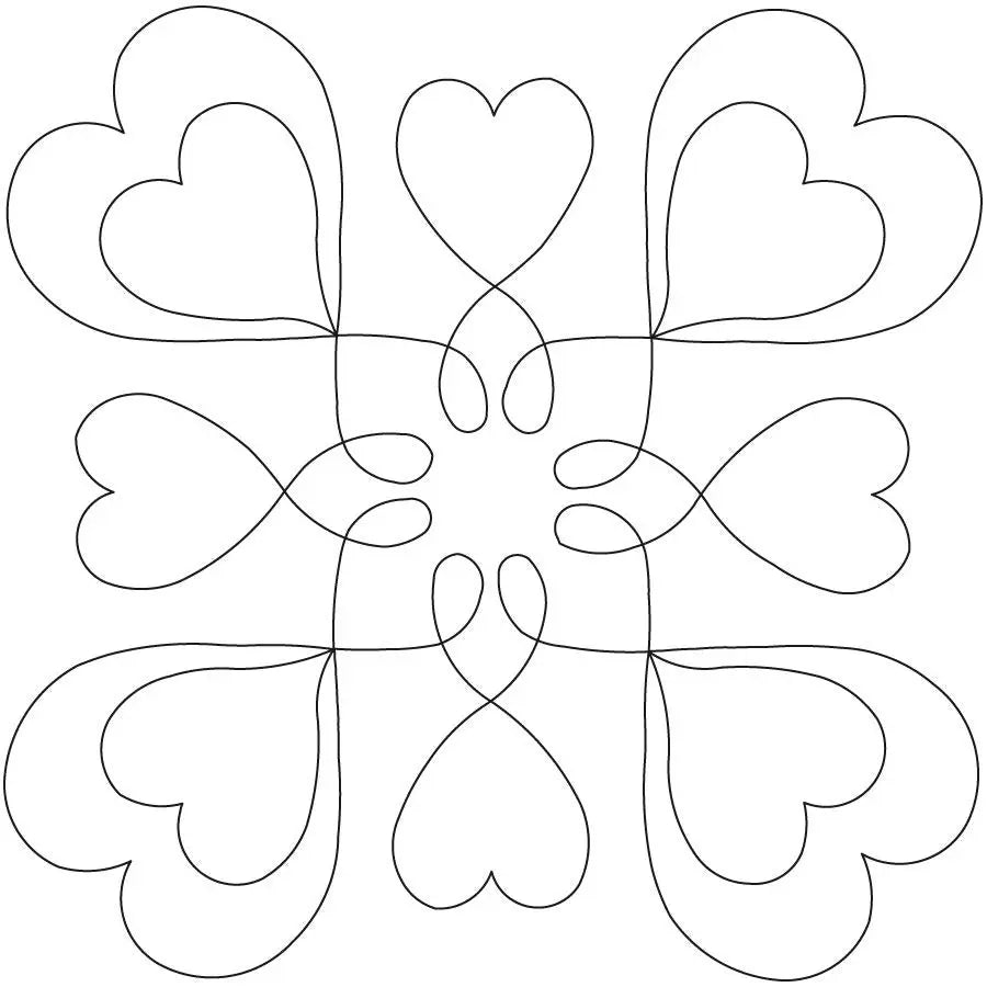 My Darling Valentine Block