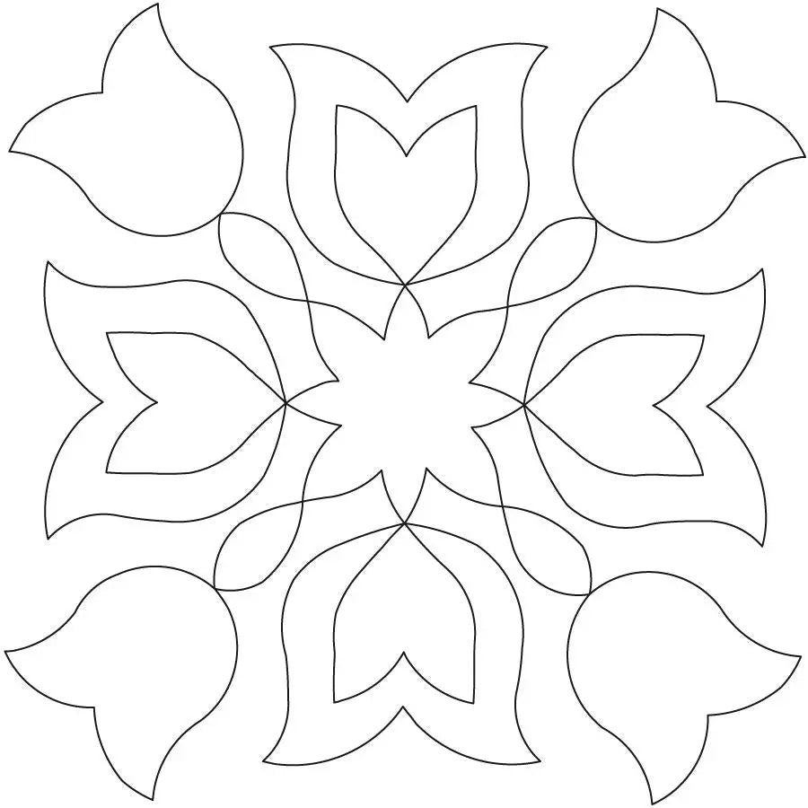 Tulip Fancy Digital Design Block