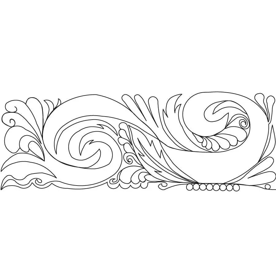 Carved Wood Frame A Border